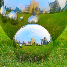 VRFTGHYJU Mirror Finish Gazing Ball - Floating Reflective Garden Ornament, Decorative Sphere for Garden, Home & Outdoor Water Feature Decorations(100mm)
