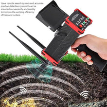 Underground Metal Treasure Hunter,Professional Gold Detector,16 M Deep,100 M Range,One-Click Quick Matching,Ideal for Mining Exploration (Red)