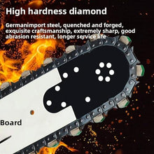 Concrete Cutting Chainsaw, 3200W High-power Handheld Wall Cutting Machine with Water Supply Function, 2 Guide Bars & Saw Blade, for Concrete, Steel, Granite, Red Brick, Stone