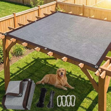 LCPEHGF 90% Sun Shade Cloth, 16 x 60FT Gray HDPE Mesh – Breathable Garden Shade Cover for Plants, Vegetables, Greenhouse, Patio, Chicken Coop & Dog Kennel(We Make Custom Size)