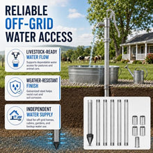 MIRRSSET Sand Point Well Kit, Well Drive Point, 1-1/4 in 5+1kit