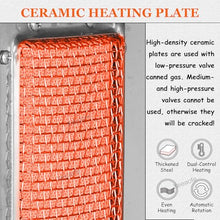 Gas Gyro Broilers Rotating Home Vertical Rotisserie, BBQ Rotisserie Oven, with 2 Burners for Chicken Roast,Turkey Roast,Tacos,Roast,Silver-220V