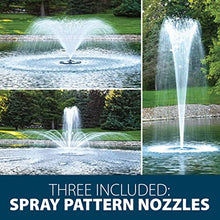 Airmax EcoSeries Floating Fountain, 1/2 HP with Color Changing LED Kit