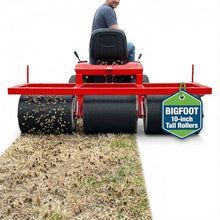 Pull-Behind Bigfoot Sticker Burr Roller Remover Yard Tool - USA Made, Our Largest Burr Remover Tool for Fast & Efficient Burr Removal - Patented Goat Head Roller and Picker - 36" Wide Maximum Coverage