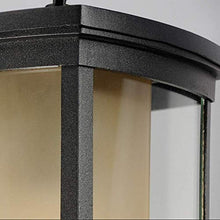 ERKANZHI Ip54 Adjustable Outdoor Aluminum Light Porch Glass Lantern Lighting Fixture Metal Glass Patio Hanging Lamp Waterproof Porch Vineyard E27 Edison Lighting Device