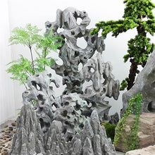 Fiberglass Decorative Fake Stones, Realistic Texture of Fake Rock, Landscape Fake Rocks, Non-hollow Artificial Fake Stone, Faux Stone for Outdoor Garden, Farm, Indoor Decoration(28.4*18.1*10.2in)
