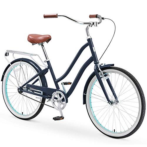 sixthreezero EVRYjourney Steel Women's Hybrid Bike Navy
