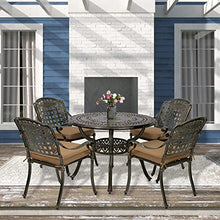 Onlyeah 5-Piece Outdoor Furniture Dining Set with Cushions