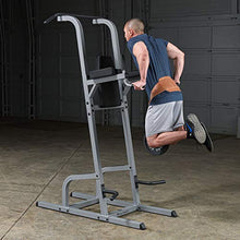 Body-Solid GVKR82 Vertical Knee Raise Machine Gray