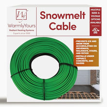 WarmlyYours Snow Melting Cable, 85.5 ft., Deicing System for Driveways