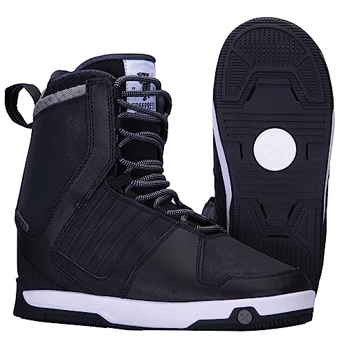 Hyperlite Freepress Mens Wakeboard Bindings Black/White 13