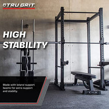 TG TRU GRIT Fitness Flat Foot Dynamic Rack Black