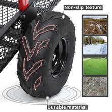 YITAMOTOR 22 Cu.Ft. ATV Dump Trailer, Tow Behind Dump Cart 1700lbs