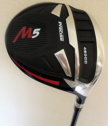 Tour Performance Golf Tall Mens Complete Golf Set Driver, Fairway Wood, Hybrid, Irons, Putter Clubs & Stand Bag Red Black