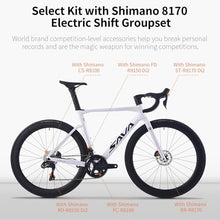 SAVADECK Carbon Siber Road Bike 24-Speed Shimano Ultegra Di2 8170 Black 54cm