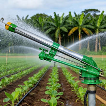 YXINHONGYUE High Traffic Farm Irrigation Spray Gun Adjustable Impact Gun Sprinkler for Farmland, Large Garden Long-Range Farm Irrigation Sprinkler (360° Large-Area)