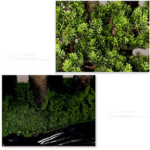 Artificial Trees Artificial Tree Bonsai Realistic Cypress and Moss Small Pavilion and Ceramic Villain Chinese Bonsai Indoor Office Decoration Bonsai Simulated Pine