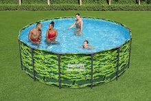 Bestway Steel Pro Max 14' x 48" Camo Pool Set with Pump and Ladder