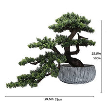 YXIANG56Q Fake Plants Artificial Plant Welcoming Songya Cypress Bonsai Zen Fake Plant Bonsai for Modern Decoration of Indoor and Outdoor Home Office Bonsai Tree, yuqing2022