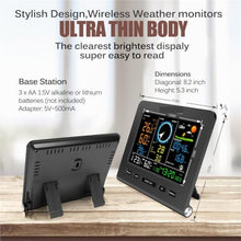 Home Weather Station with Temperature Humidity Wind Speed Rainfall