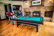 Triumph Sports Phoenix 7’ Billiard Table with Table Tennis Conversion Top Black Green