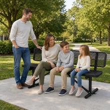 PENYUDAPRO 6 FT Outdoor Park Bench with Backrest for Patio, 882 lb Capacity