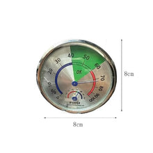 ASWRTYJO ABS Machinery Desktop Wall-Mounted Household Indoor Temperature Humidity Meter