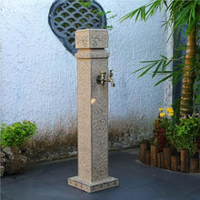 ERoomQ Stainless Steel Outdoor Garden Faucet Vertical Stand Water Column for Courtyard Freeze Proof Outdoor Tap for Yard or Patio,Faucet-2-1-Medium