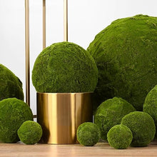 Green Artificial Moss Balls, Handmade Sphere Moss Hanging Balls for DIY Wedding Party Home Hotel Decoratio, Hangin Plants Landscape Landscaping Ball (Color : Diameter: 45cm/17.71in, Size : 8pcs)