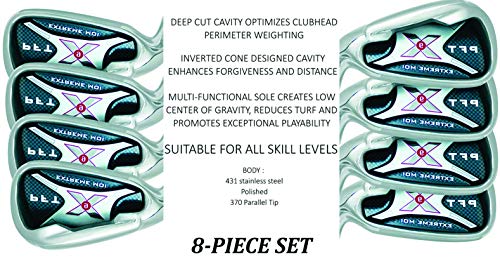 PFT-X9 Left Handed Extreme MOI Iron Set 8-Piece Men's Black