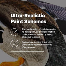 Avian-X Powerflight Smart Motion Mallard Spinning Wing Duck Decoy 3 Pack Multicolor