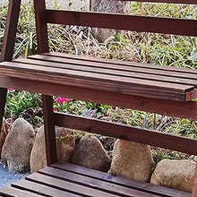 JOTDPFRYK Indoor Wooden Trellis Folding Ladder Planter Balcony Multi-Layer Potted Plant Shelf Floor Carbonized Rustic Flower Flower Stand Classical Plant Stand Solid Wood Ladder Frame Storage Rack
