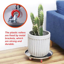 WUXTOKV 304 Stainless Steel Plant Trays for Pots, Drip Tray with Rollers, Can Be Used to Place Flower Pots or Move Heavy Objects(70cm/27in)