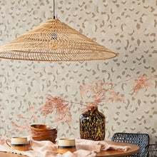 Natural Rattan Pendant Light, Boho Rattan Handwoven Pendant Lamp, Rustic Farmhouse Hanging Light Fixture for Kitchen Island, Dining Room, Living Room, Bedroom, Restaurant, Entryway, Foyer(23.6in)