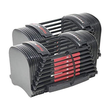 POWERBLOCK Adjustable Dumbbells Black/Red