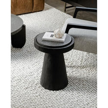 Moe's Home Collection Book Accent Table Black Stone Side Tables