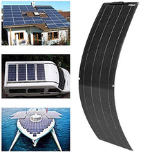 Framy High Efficiency Solar Panel 400W 2 * 200W Black Backplane Battery Charger for Car Yacht Boat RV Camping Caravan Home,Solar Panel Kit 20A