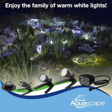 Aquascape Pond and Landscape LED 6-Watt Spotlight 6-Pack, Warm White Low Voltage Submersible Outdoor Lights for Water Features, Gardens, Trees, and Waterfalls, 84048
