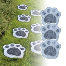 ZLyXZQG Outdoor Stepping Stones,6PCS Stepping Stones for Garden,Paver Stones,Garden Stepping Stones Outdoor,Round Stepping Stones Decorative Garden Stones，Stepping Garden Stones Bear Paw Modeling