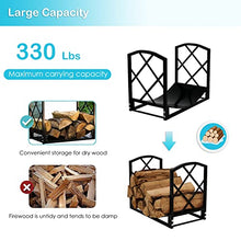Katzowen Heavy Duty Fire Wood Storage Organizers Holder