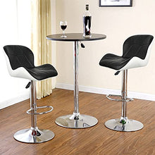 HASMI Bar Stools 2PCS/Set Bar Stools Modern Minimalist High Stools Backrest Bar Chairs Cash Register High Stools Household Bar Stools Lift Bar Stools Bar Chairs (Color : Black 2 PCS)