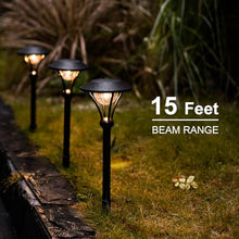 GOODSMANN Landscape Lighting Low Voltage Path Lights 1 Watt LED 60 Lumens Landscape Lights with Metal Stake Connector for Garden Yard Patio Area Outdoor Lighting (8 Pack) 9920-2104-08