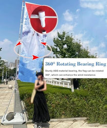 REMYSAOS 5-16ft Telescopic Custom Feather Flag Pole Kit, Advertising Flags for Outside with Stand, Heavy Duty Aluminum Banner Poles for Commercial Sign(10pack)