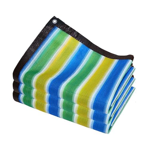 Sun Shade Cloth Breathable with Grommets, Outdoor Shade Net, UV Block Sun Shade Tarp, Tear Resistant Sun Shade Net, for Cars, Dogs, Outdoor, RV, Patio