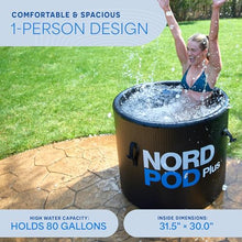 Lifepro NordPod Ice Bath Tub Portable Cold Plunge Water Therapy Pool