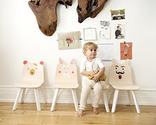 OEUF Bear Play Chairs and Table Set Birch