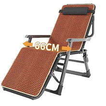 SAGGION aluminum alloy zero gravity recliner, Width 66 cm balcony Siesta Chair, portable foldable patio garden chairs, adjustable backrest sun lounger