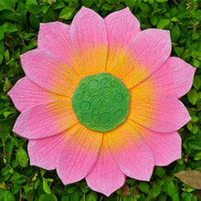 Resin Stepping Garden Stones 31cm Dia, Three-Dimensional Stepping Stone for Outdoor Walkway, Painted Decorative Stones Small, Landscaping Foot Stone