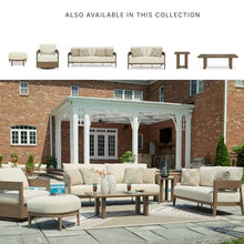 Signature Design by Ashley Outdoor Metal Side Table, Dark Brown