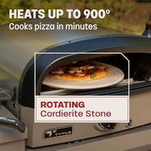 Tytus Rolling Outdoor Kitchen Island Cart, Pizza Oven & Cover for BBQ